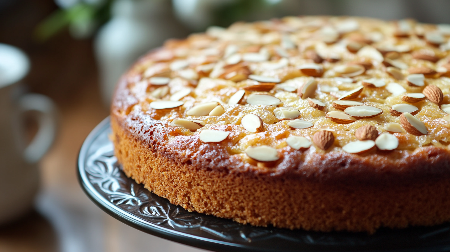 almond nut cake recipe