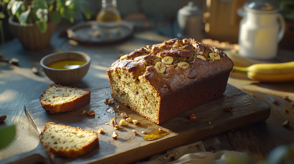 banana bread with oil