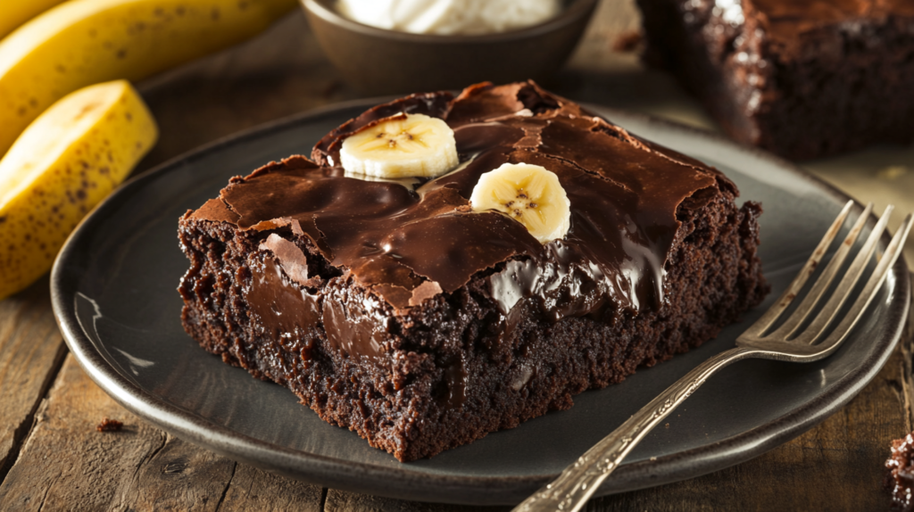 banana brownie