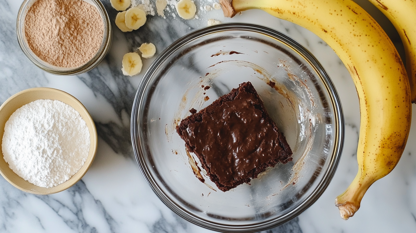 banana brownie recipe