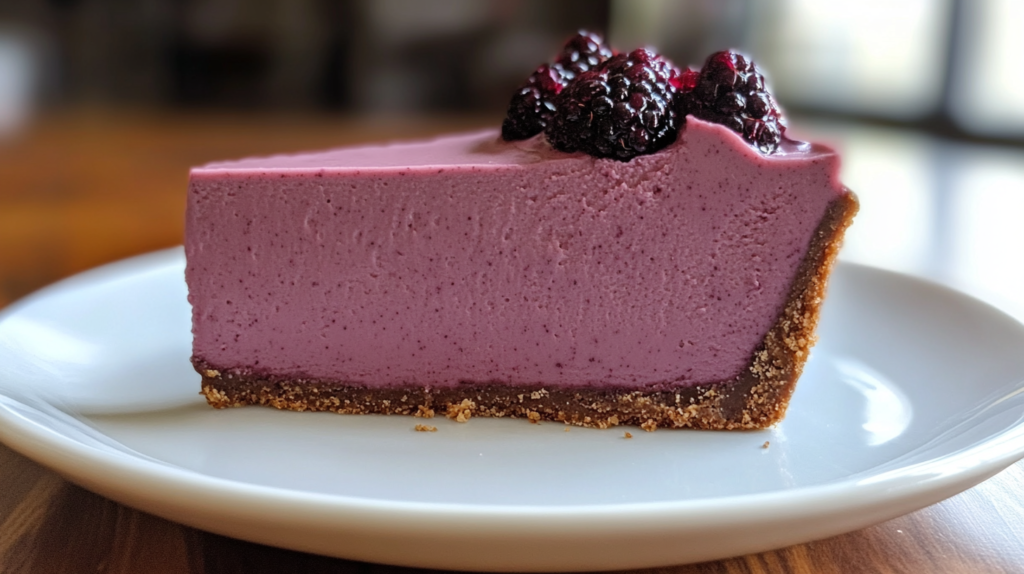 black berry cheesecake