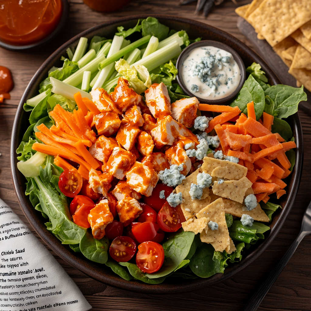 buffalo chicken salad recipe