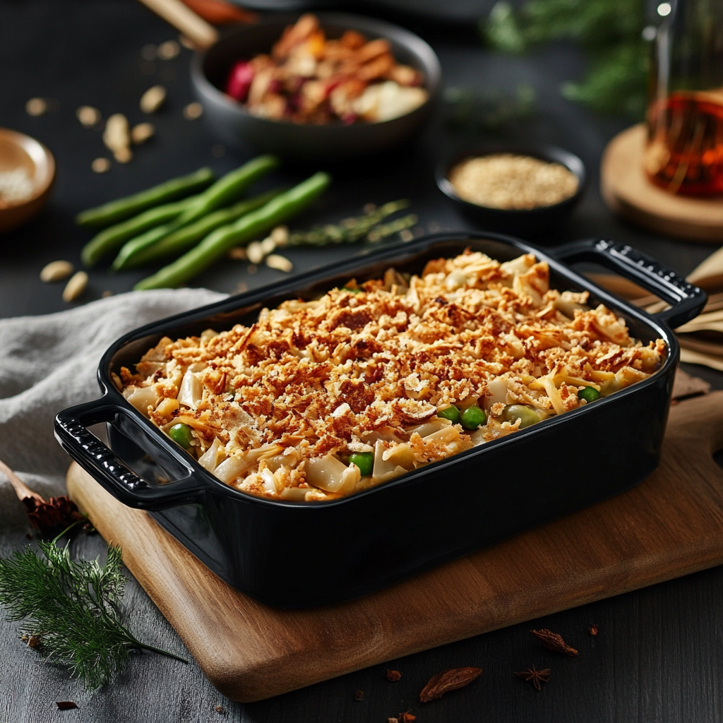 campbell soup green bean casserole recipe