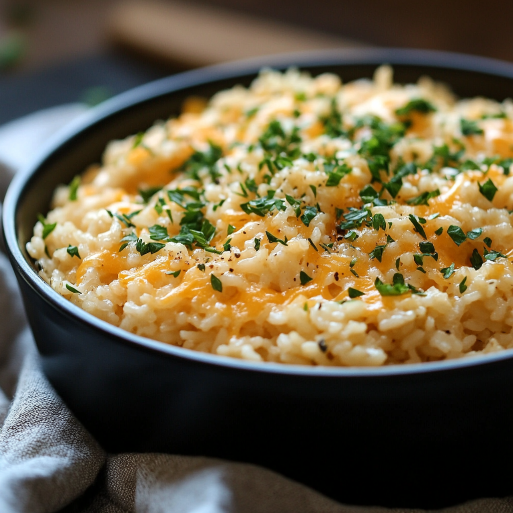 cheesy rice