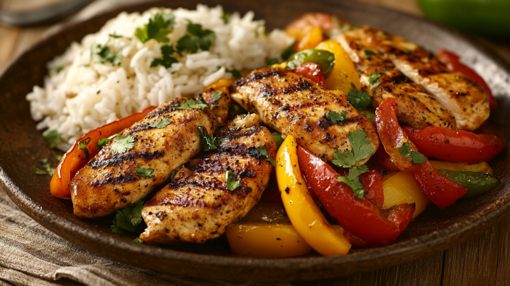 chicken and peppers recipe