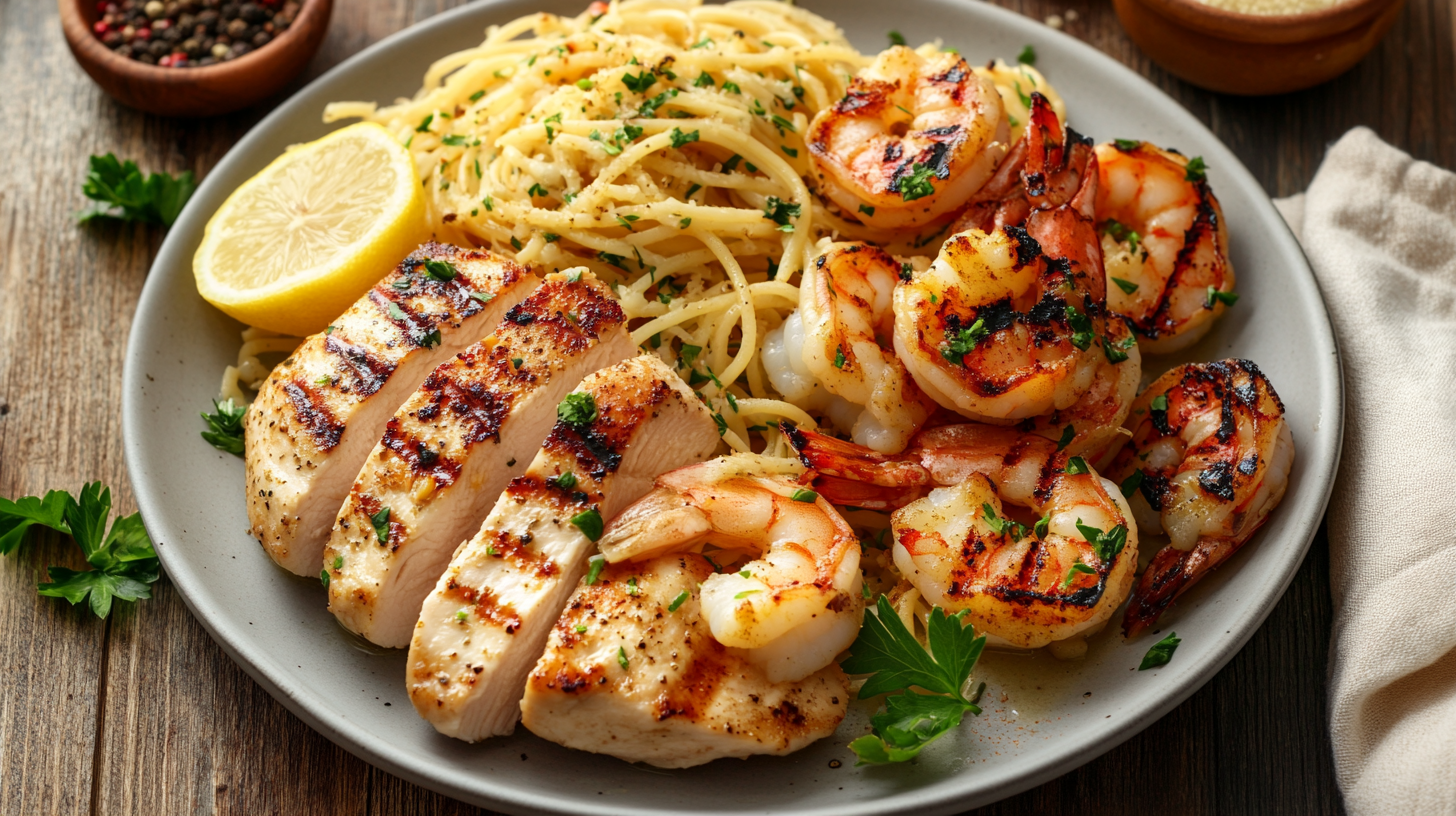 chicken and shrimp recipes