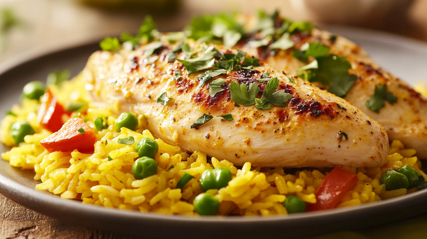 chicken and yellow rice recipe