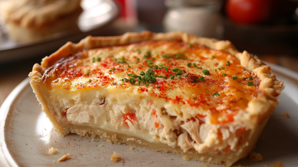 crab quiche