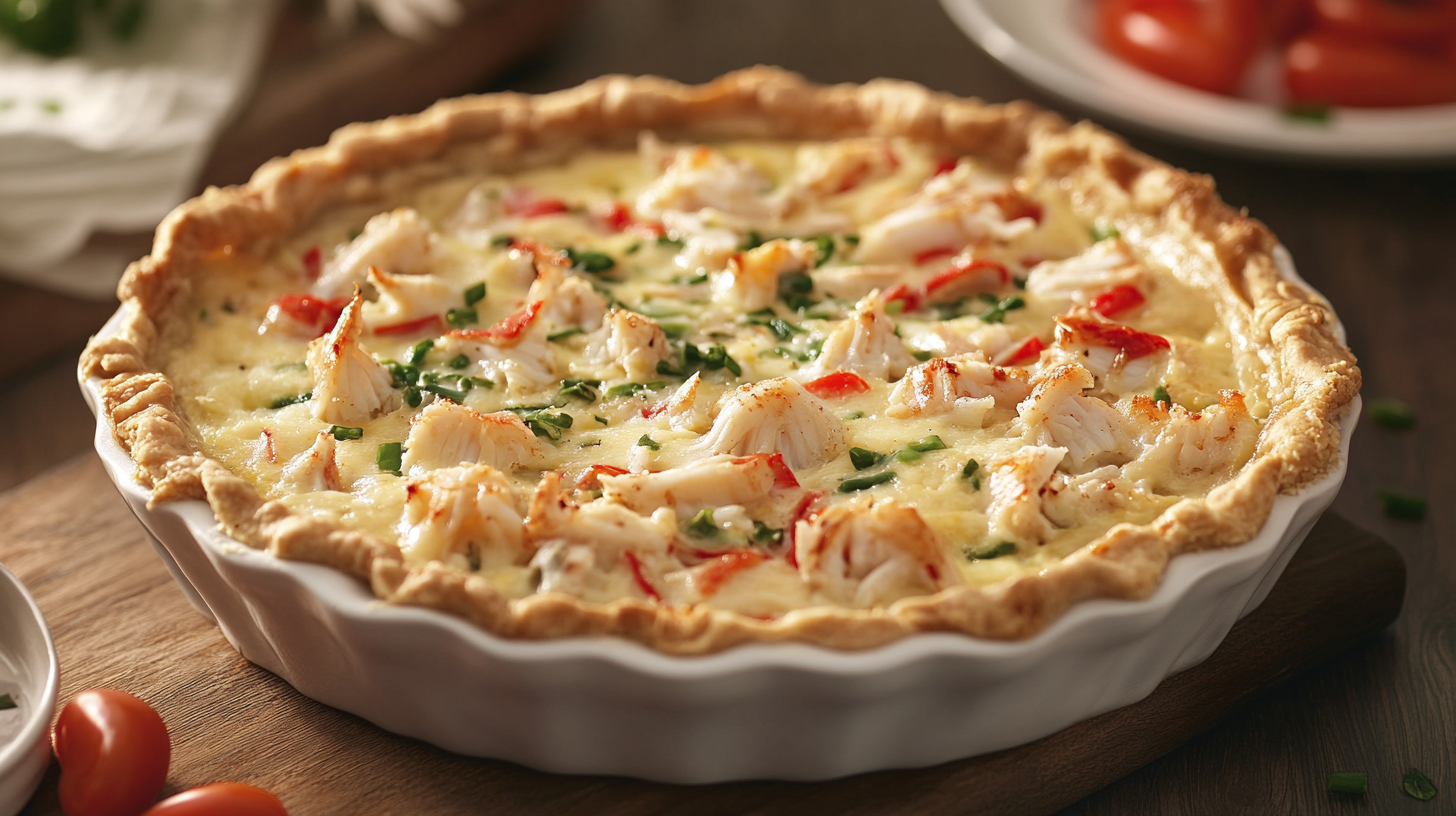 crab quiche recipe