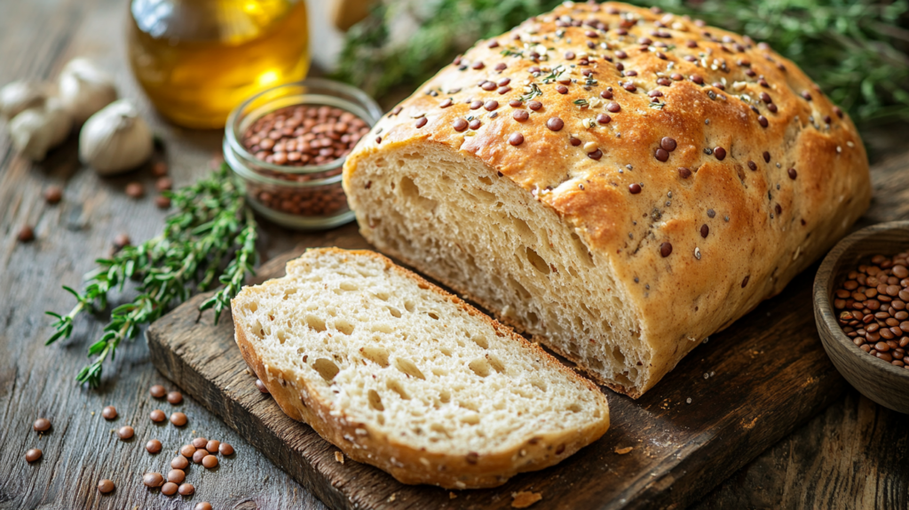 lentil bread recip