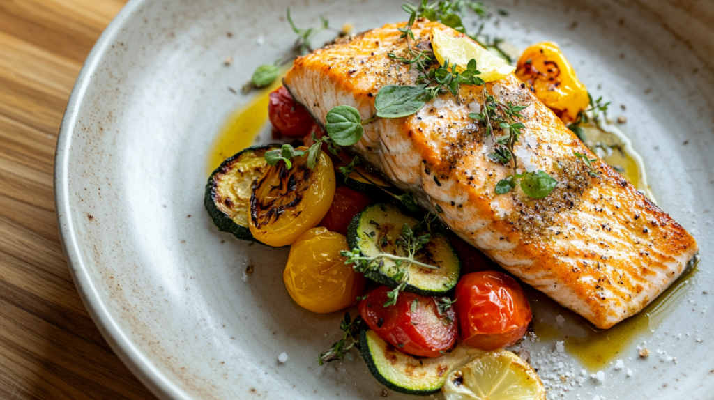 mediterranean salmon recipe​