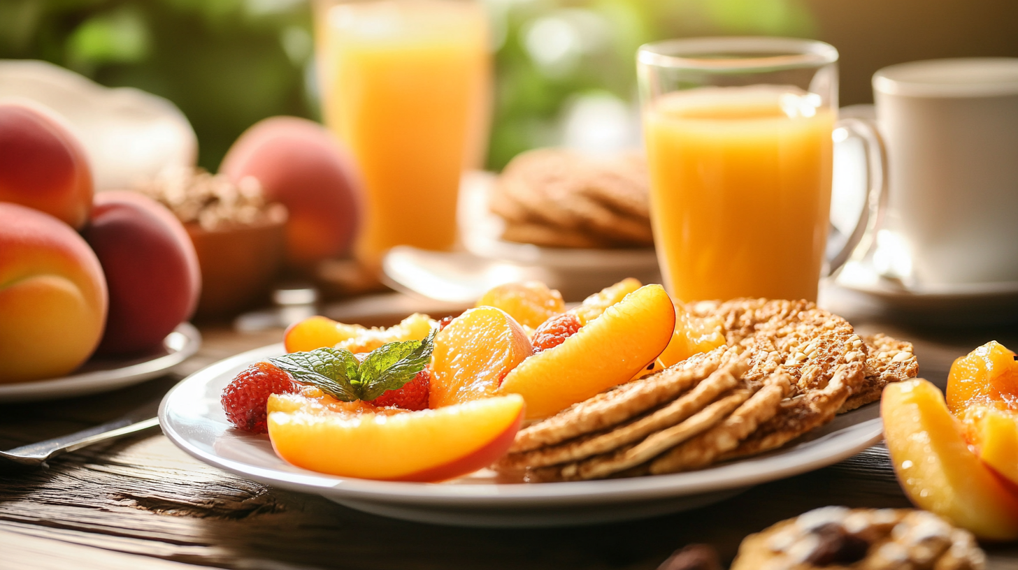 peach breakfast recipes