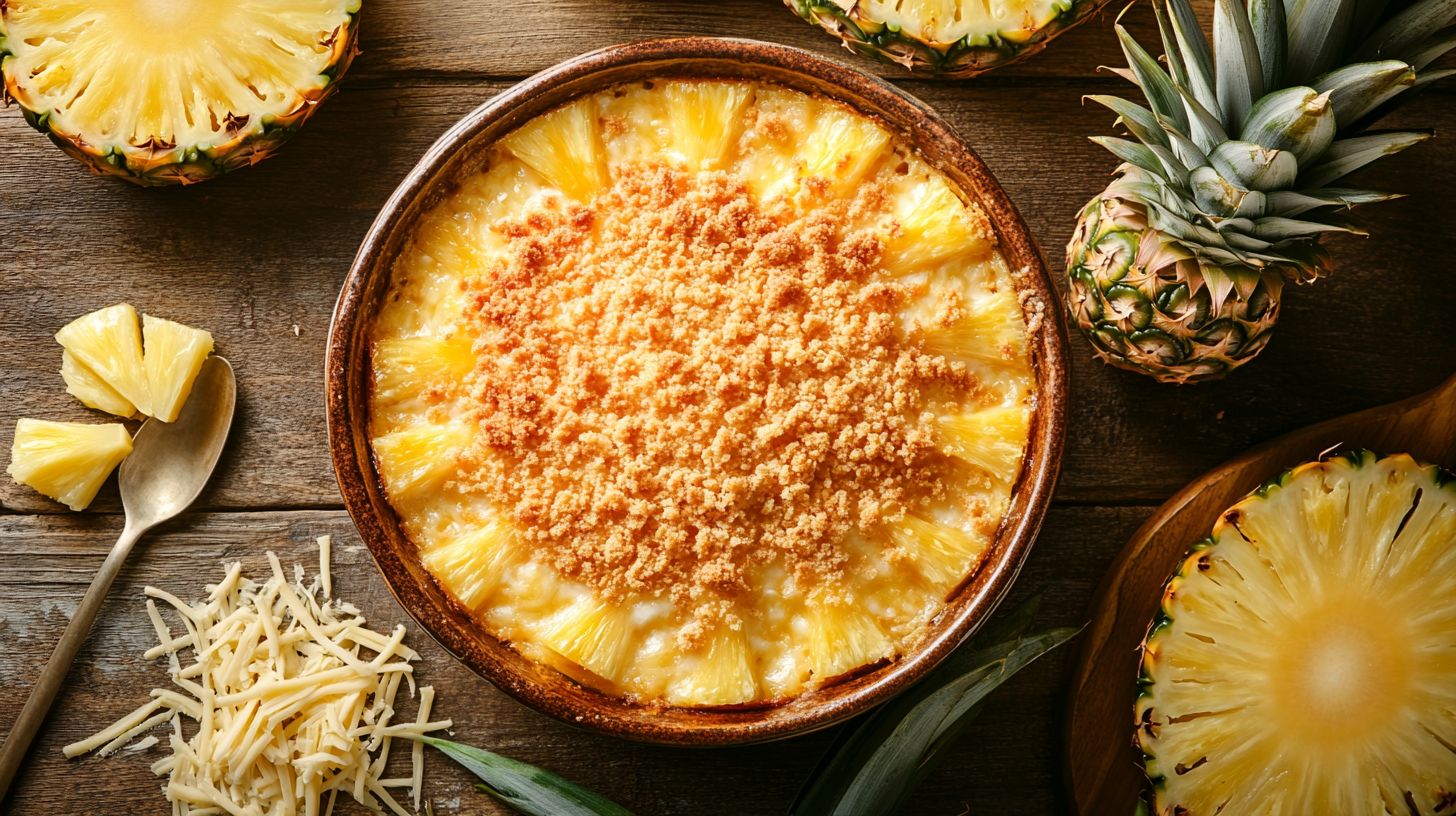 pineapple casserole recipe