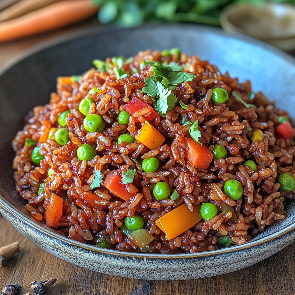 Easy red rice recipe