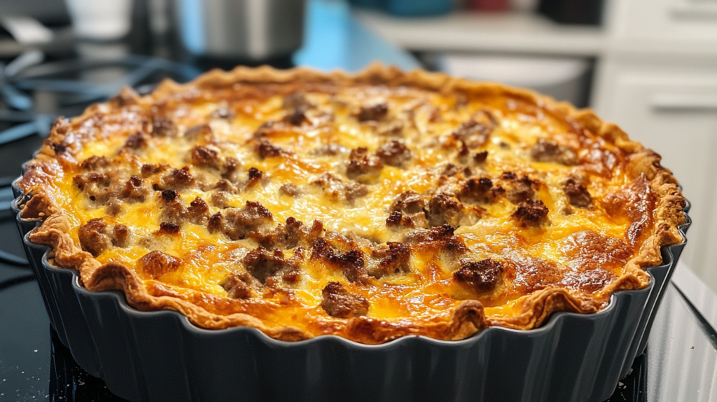 sausage quiche recipe