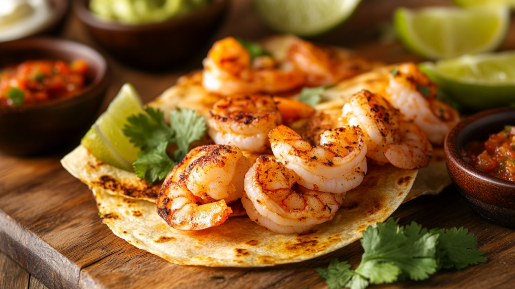 shrimp quesadilla recip