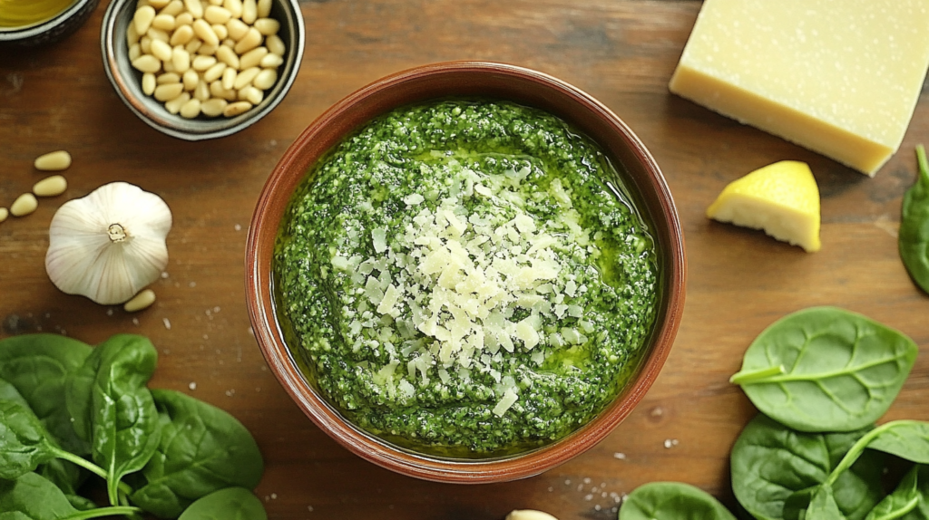 spinach pesto recipe​