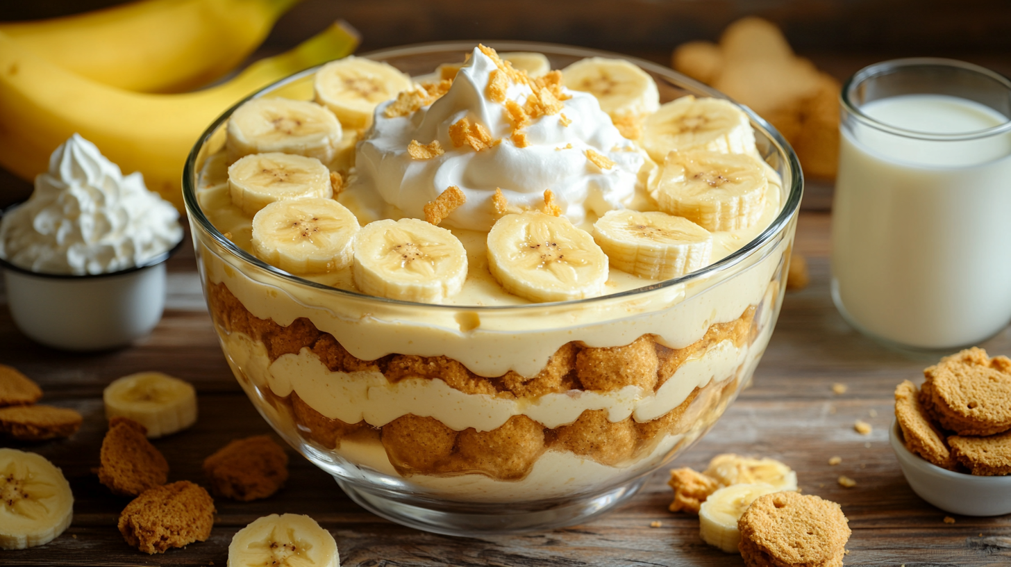 Banana cream pudding