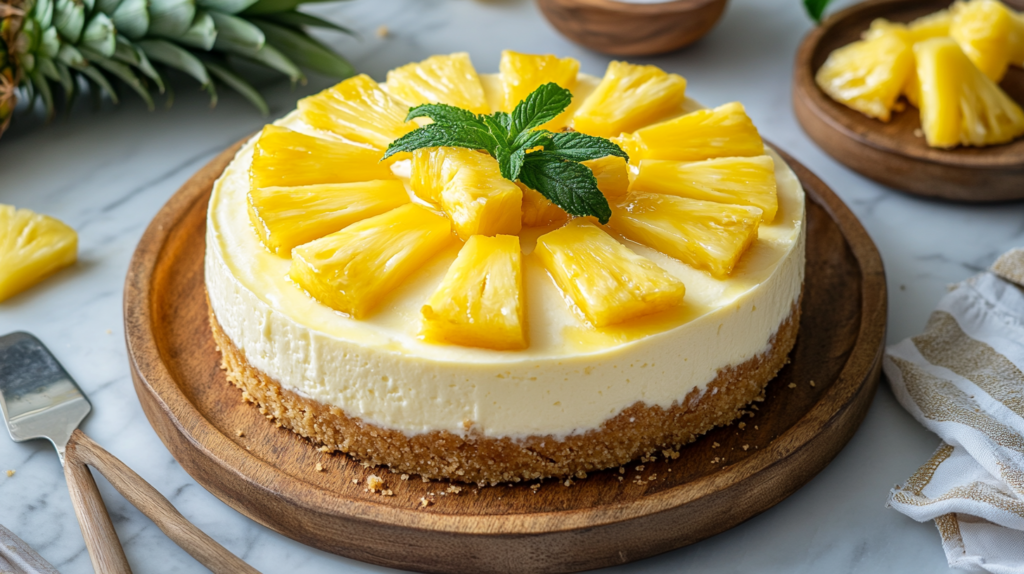 Pineapple Cheesecake