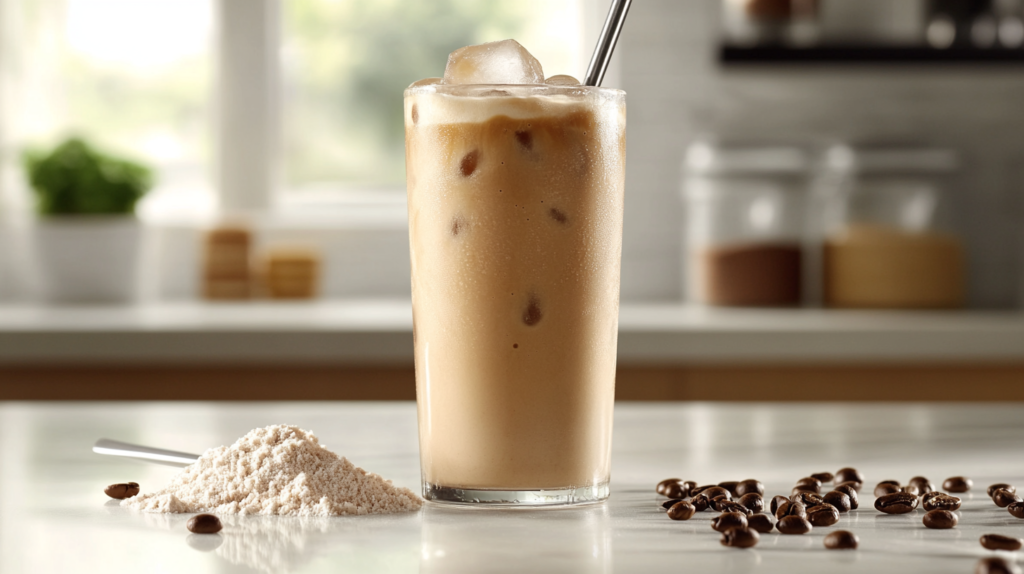Protein iced coffee recipe