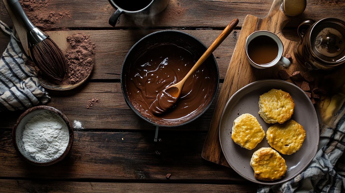 chocolate gravy recipe