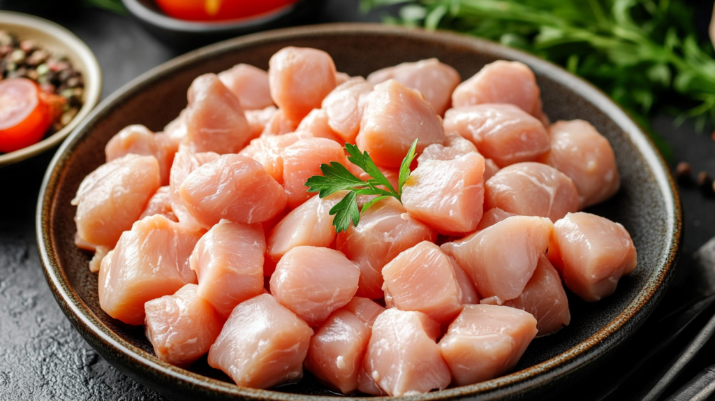 Cubed Chicken Recipe