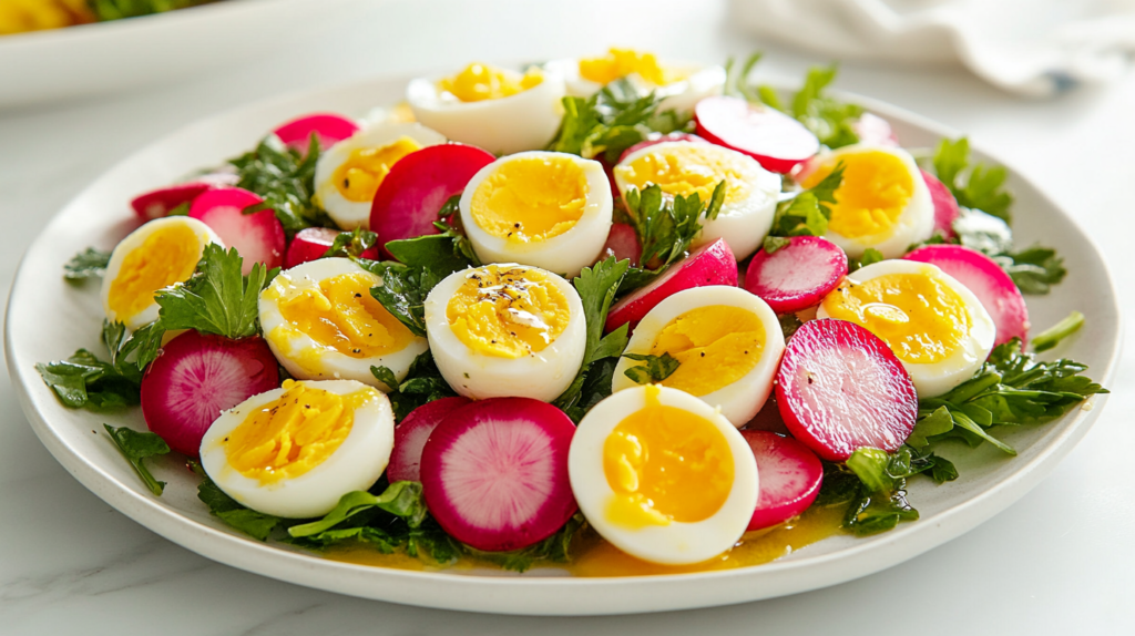 Easter Salad with Radishes and Jammy Eggs recipes