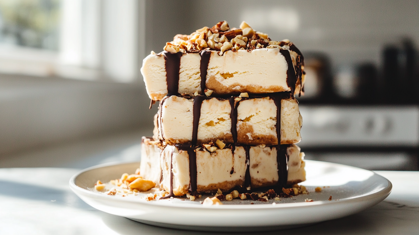 Peanut Butter Frozen Yogurt Bars recipes