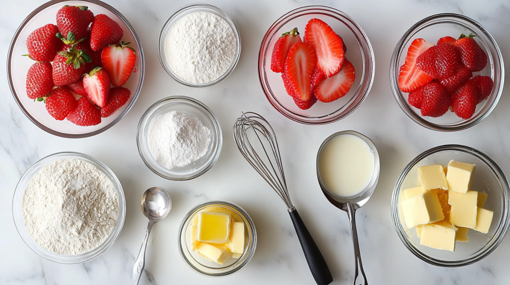 Strawberry Spoon Cake recipe